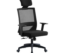 Офисный стул ErgoPlus черный.