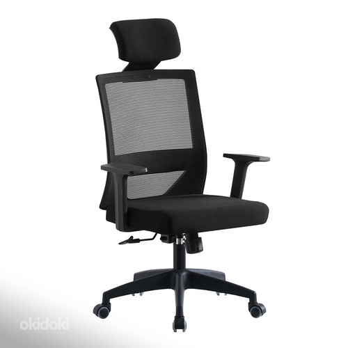 Офисный стул ErgoPlus черный. (фото #1)