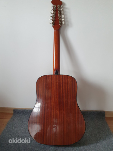 12-Keelne Akustiline Kitarr CLARISSA G-62 Made in Italy (foto #2)