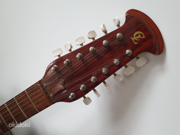 12-струнная акустическая гитара CLARISSA G-62, Made in Italy (фото #5)
