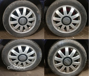 Оригинальное AUDI литые диски Nankang A6 205/55/R16 (1 фото из 2)