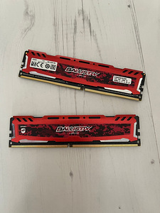 Crucial Ballistix DDR4 2x8GB 2400MHz RAM (1 foto / 1)