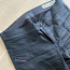 Черные брюки Diesel с блестящей вощеной обработкой (фото #3)