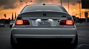 Светодиодные фонари для номерного знака BMW E46 (1 фото из 2)