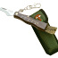 Нож для грибов Джокер с деревянной ручкой и сумкой на пояс (фото #1)