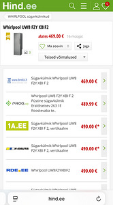 Whirlpool sügavkülmik 187 cm (5 foto / 5)