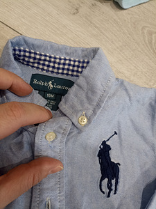 Ralph Lauren nagu uus särk poisile suurus 80-86 (5 foto / 7)