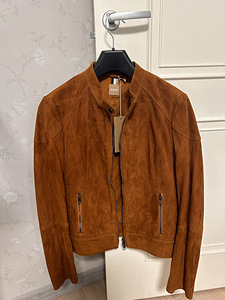 Новая куртка Boss Casual, с бирками, 100% кожа