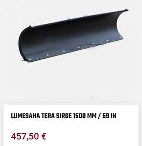 Uueväärne komplekt Iron saha+raam