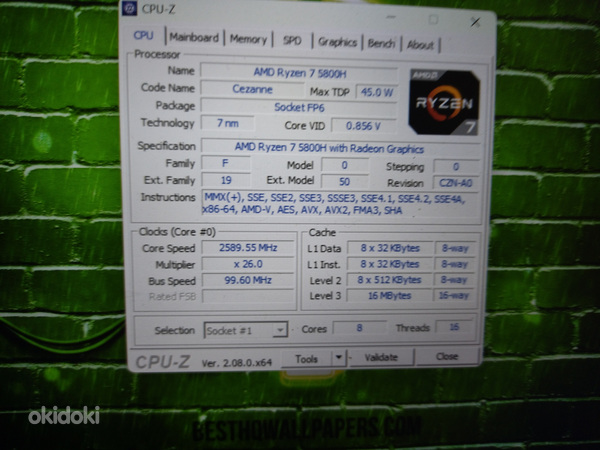 Lenovo gaming pad 3 RYZEN 7 5800 Rtx 3060 (фото #7)