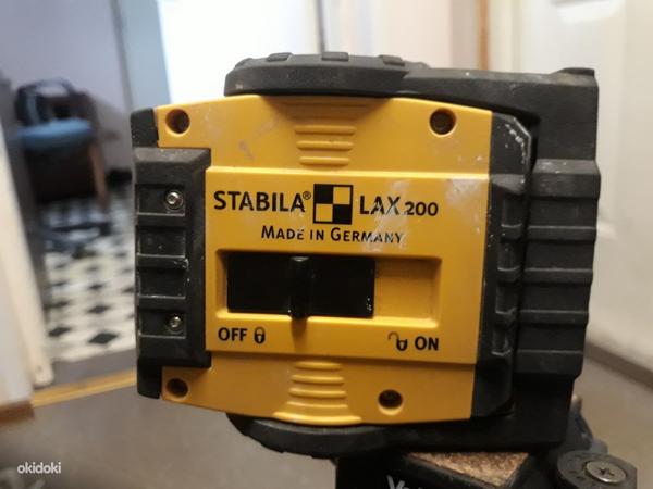 Лазерный нивелир Stabila LAX 200 + штатив Velbon PH-358 (фото #2)