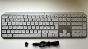 MX keys S valge/hall (1 foto / 2)