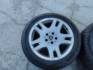 17" Mercedes-Benz originaal veljed+lamellid (3 foto / 10)
