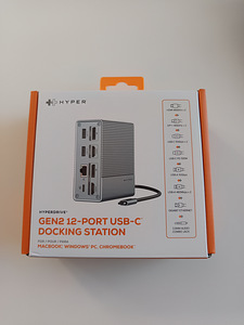 Universaalne Usb-c Dokk 12-1 Targus/WIn ja Mac OS arvuti UUS