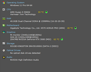 Ryzen 9 5900X / 40GB DDR4 / RTX 3080 10GB (6 foto / 6)