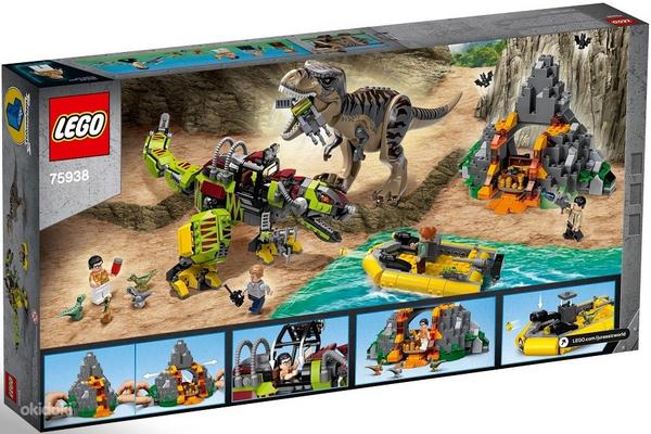 LEGO Jurassic World T. rex vs. Dino-Mechi lahing 75938 (фото #2)