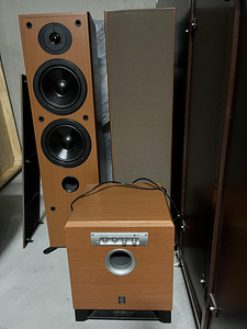 Denon AVR-X540BT ressiiver, kõlarid Yamaha NS-50F, YST-SW015 (2 foto / 2)