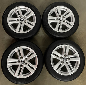 Toyota originaal veljed R16 +Rõhuandurid (2 foto / 3)