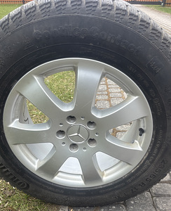MERCEDES BENZ 17" ЛИТЫЕ ДИСКИ ОРИГИНАЛ (2 фото из 6)