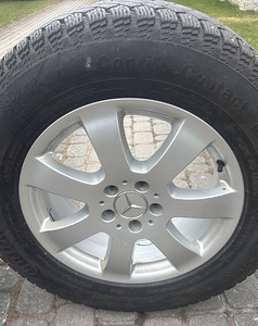 MERCEDES BENZ 17" ЛИТЫЕ ДИСКИ ОРИГИНАЛ (5 фото из 6)