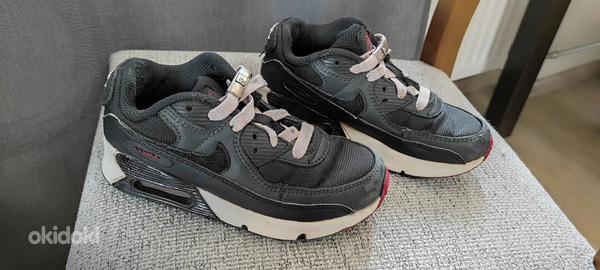 Кроссовки 30 Nike Air Max детские кроссовки кожа без шнурков