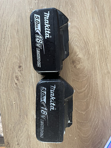 Makita 5ah akud 2tk (2 foto / 2)
