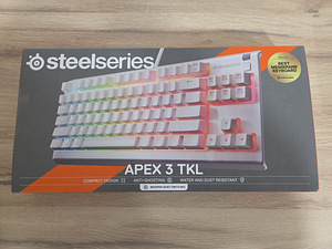 Клавиатура Steelseries Apex 3 TKL белая (1 фото из 1)
