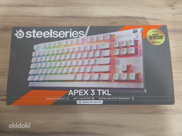 Клавиатура Steelseries Apex 3 TKL белая