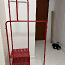Punane Ikea Nikkeby metallriiul / stange (foto #2)
