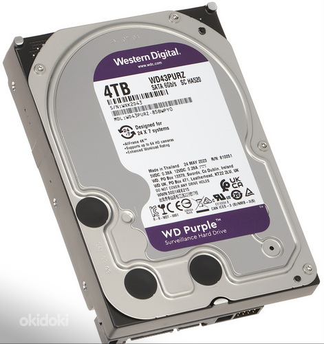 Kõvaketas HDD WD 4TB