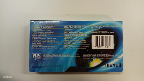 VHS видеокассеты Maxell M120, новые (фото #3)