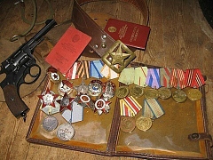 Ордена и медали и документы к ним