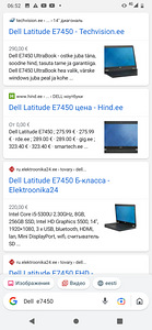 Dell e7450 Kamikaze (restoran) (3 foto / 3)