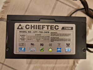 Chieftec 750W modulaarne toiteplokk (4 foto / 5)
