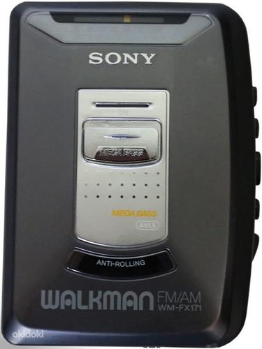 Kassetipleier-raadio Sony Walkman wm-fx171, garantii (foto #2)
