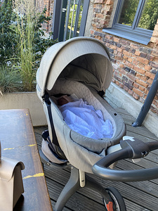 Stokke Xplory + häll + adapterid(maxi-cosi, Cybex) (7 foto / 10)