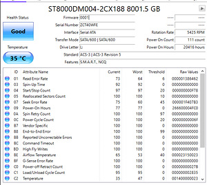 8TB 3.5' Seagate HDD 5400RPM (2 foto / 2)