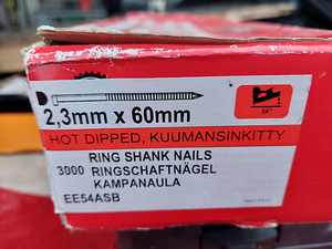 VÄLISVOODRINAEL SENCO, KAMM (KUUMTSINK) 2,3 X 60 MM (2 foto / 2)
