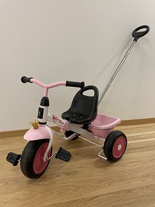 Kolmerattaline jalgratas Kettler Happytrike Princess, roosa (1 foto / 3)
