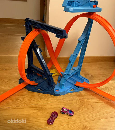 Hot Wheels Lõputud keerised autorada lastele mänguasi (foto #2)