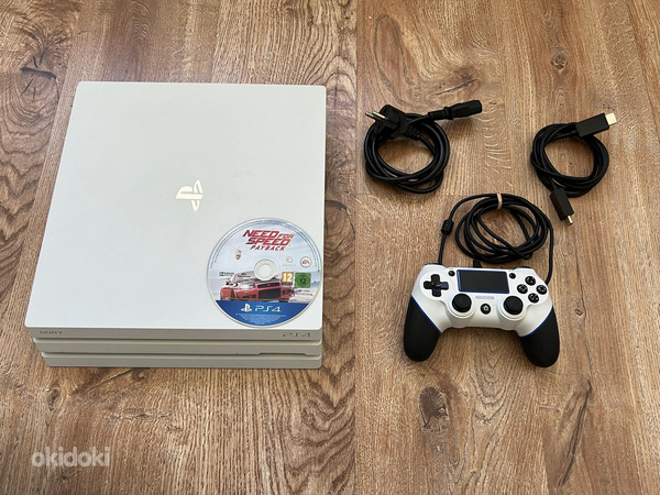 Playstation 4 Pro 1TB PS4 + Need For Speed Payback mäng (foto #1)