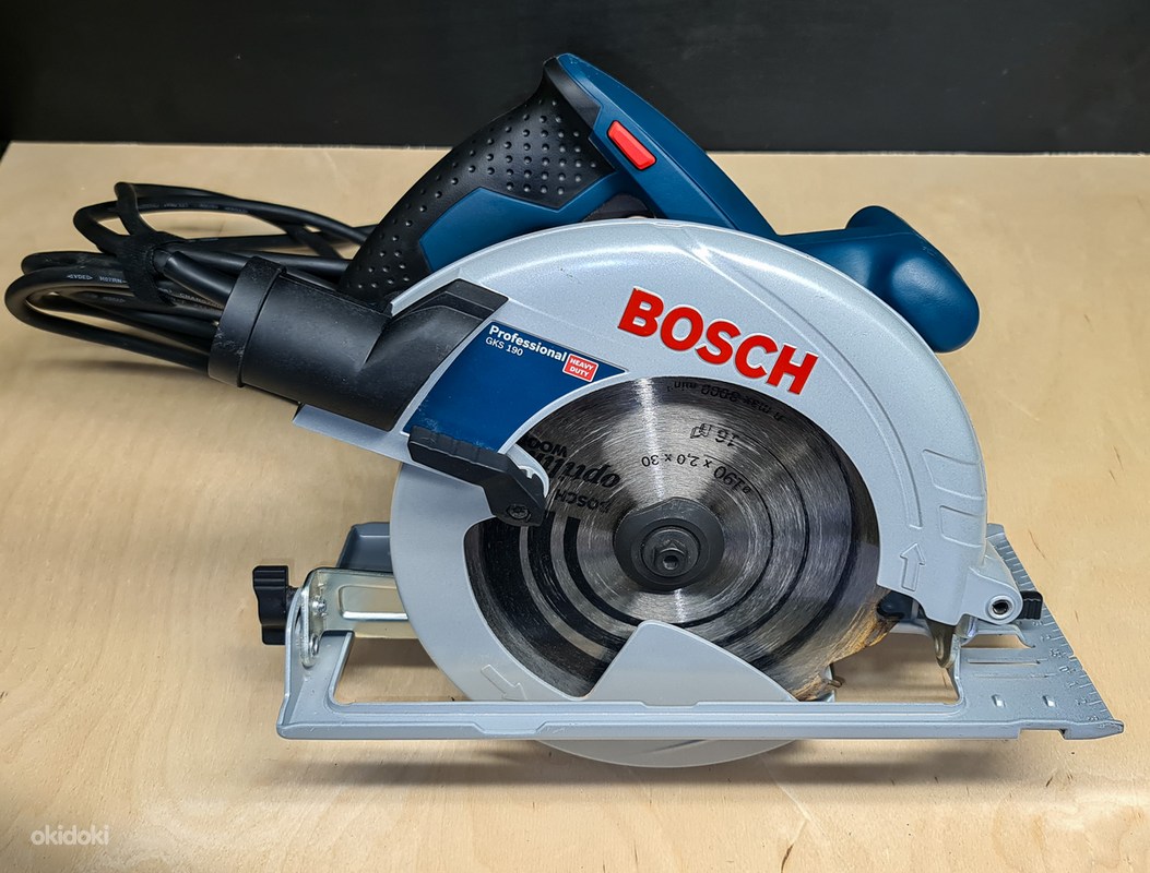 Bosch GKS 190 1400W электрическая циркулярная пила - Narva, Инструменты ...