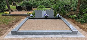 Monumendid, aiad, piirdeaedade puhastamine, kivid, liiv, por (3 foto / 10)