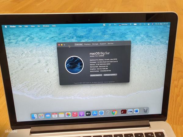 Apple Macbook Pro, конец 2013 г., 13 дюймов (фото #4)