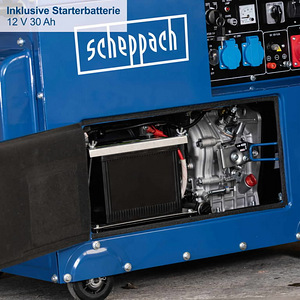 Дизель - генератор Scheppach SG5200D (2 фото из 7)