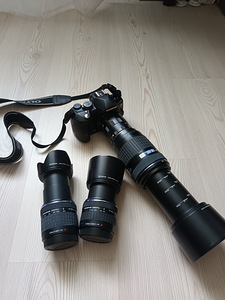 Olympus E510 fototehnika komplekt (2 foto / 10)
