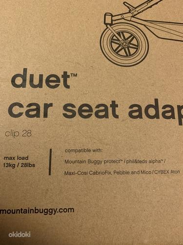Mountain buggy duet адаптер на автолюльку (фото #2)
