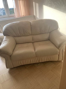 Müüa kvaliteetne Itaalia 2-kohaline nahkdiivan (4 foto / 5)