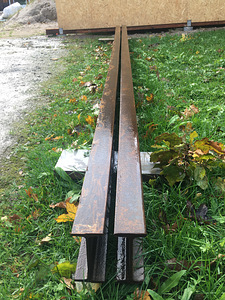Metallist talad 2tk/180 eur, 5300mm (1 foto / 2)
