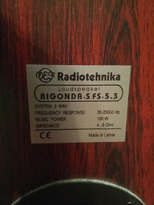 Radiotehnika rigonda s fs-5.3 (4 foto / 5)
